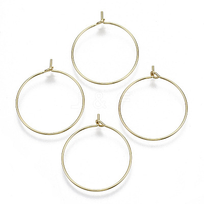 Brass Wine Glass Charms Rings X-KK-R112-037A-NF-1