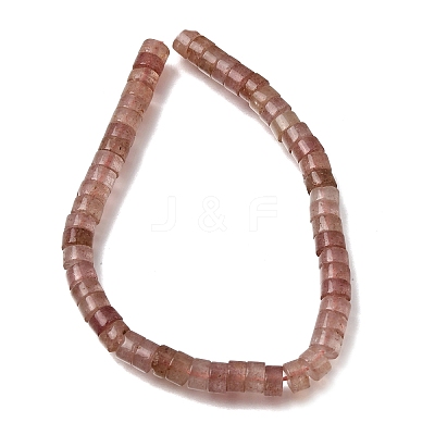Natural Strawberry Quartz Beads Strands GG-CBA8682-B02-1