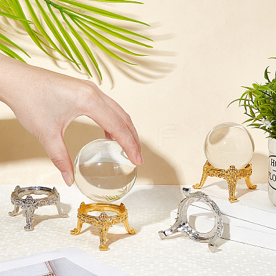 4Pcs 2 Colors Alloy Display Holder ODIS-GA0001-26-1