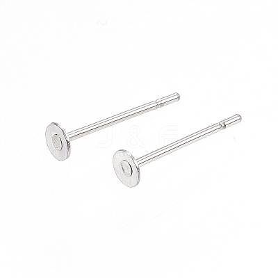 Non-Tarnish 304 Stainless Steel Stud Earring Findings A-STAS-D448-088P-2mm-1