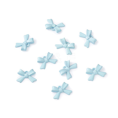 Spray Painted Enamel Pendants ENAM-TAC0005-04I-1