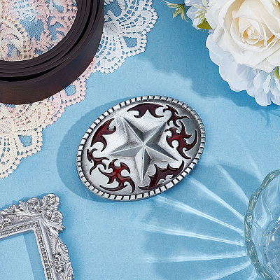 Zinc Alloy Buckles FIND-GF0009-21A-1