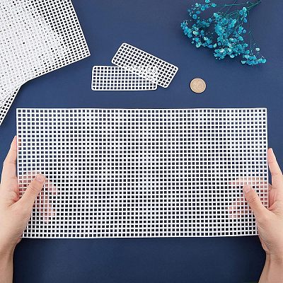 Plastic Mesh Canvas Sheets KY-WH0020-75-1