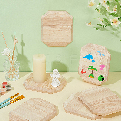 Unfinished Wood Board DIY-WH0591-308-1