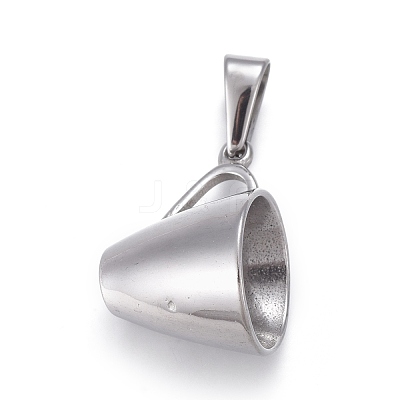 Tarnish Resistant 304 Stainless Steel Pendants X-STAS-F252-28P-1