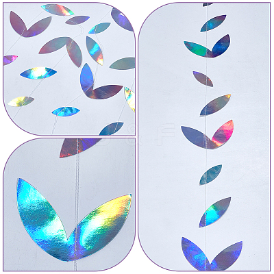 6Pcs Paper Garlands DIY-GF0013-07A-1