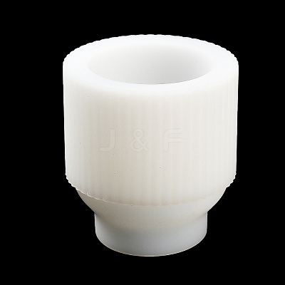 DIY Round Candle Cup Silicone Molds DIY-G094-04B-1