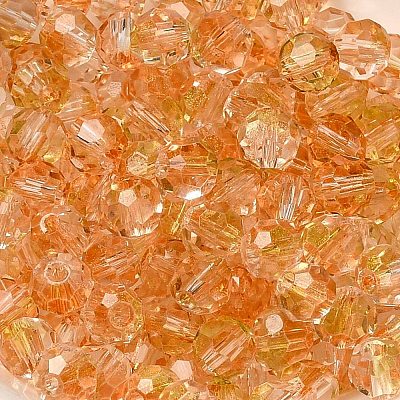 Transparent Colours Glass Round Beads SEED-F006-04A-02-1