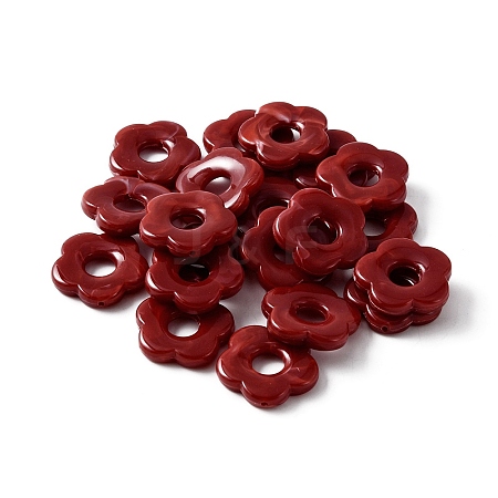Acrylic Beads LS-MACR-WH0007-26M-1