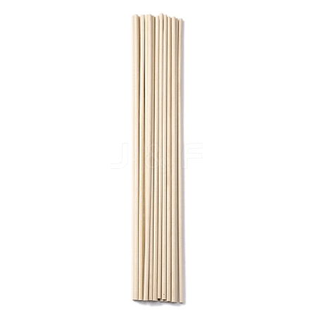 Round Wooden Sticks WOOD-WH0024-98B-1