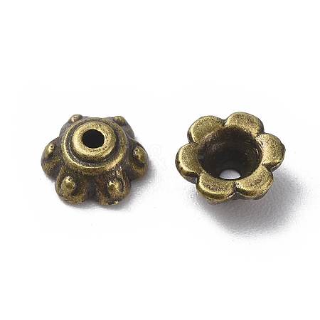 Tibetan Antique Bronze Metal Caps LS-MLF0571Y-1