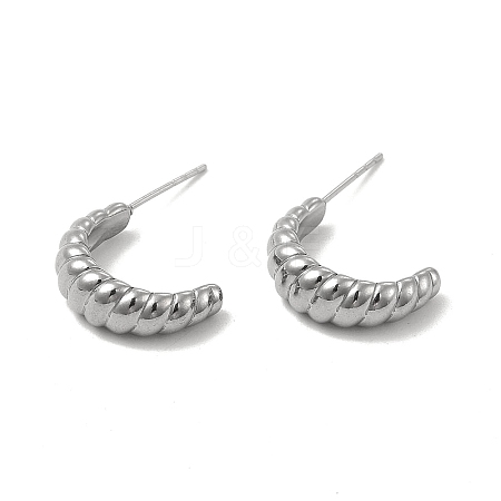 Non-Tarnish 304 Stainless Steel Stud Earing STAS-P319-38P-1