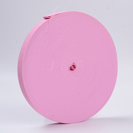 Colored Flat Elastic Rubber Band EC-WH0001-09-1