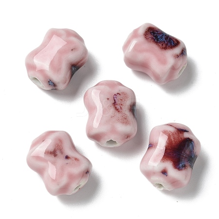 Handmade Porcelain Beads PORC-L080-E04-1