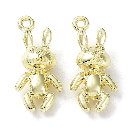 Rack Plating Alloy Pendants PALLOY-Q458-04G-1