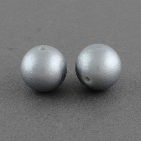 ABS Plastic Imitation Pearl Round Beads SACR-S074-8mm-A59-1