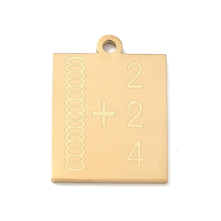 304 Stainless Steel Pendants SA-CBAE115-13E-G-1