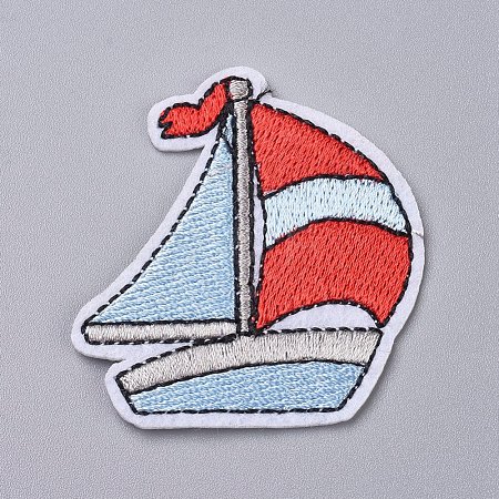 Computerized Embroidery Cloth Iron on/Sew on Patches DIY-G015-44-1