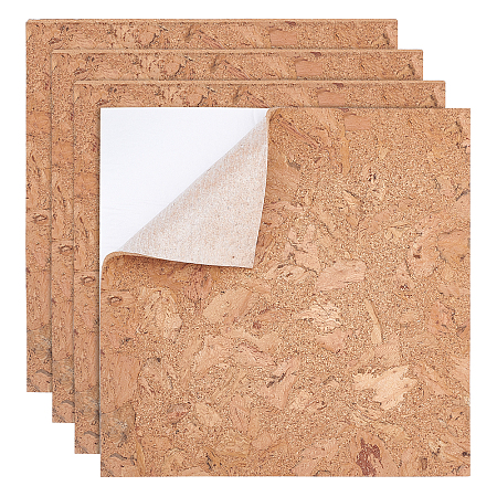 BENECREAT Cork Self-adhesive Wall Decorate DIY-BC0004-86-1