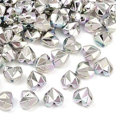 UV Plating Opaque CCB Plastic Beads MACR-L007-26-1