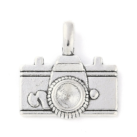 Tibetan Style Alloy Pendants TIBEB-A8551-AS-FF-1