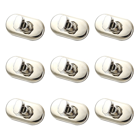 10 Sets Alloy Bag Tuck Lock Clasp FIND-YW0011-21P-1