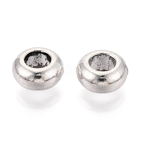 Tibetan Style Alloy Beads TIBE-N013-13AS-1