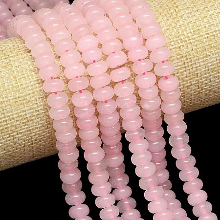 Natural Malaysia Jade Beads Strands G-B165-G01-5x8mm-19-1