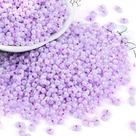 Lustered Glass Seed Beads X1-SEED-K010-04A-1