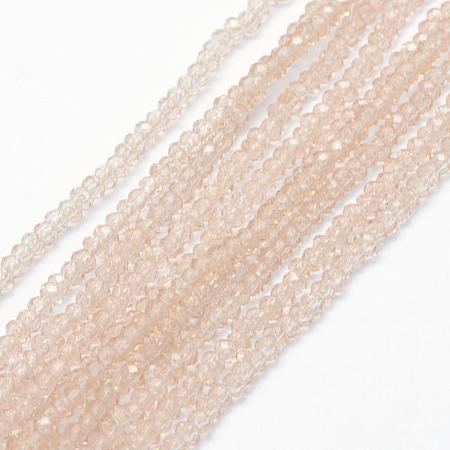 Transparent Glass Beads Strands EGLA-J144-NA04-1