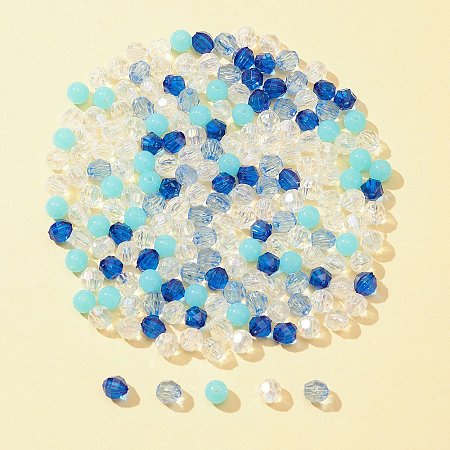 20G Transparent Acrylic Beads Sets TACR-FS0001-36-1