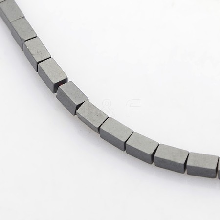 Electroplate Non-magnetic Synthetic Hematite Beads Strands G-J213A-02A-1