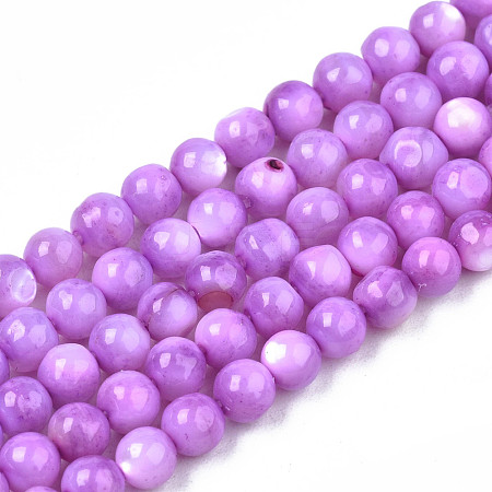 Natural Freshwater Shell Beads Strands SHEL-N003-24-B04-1