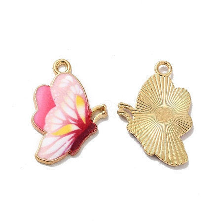 Alloy Enamel Pendants ENAM-D043-03G-01-1