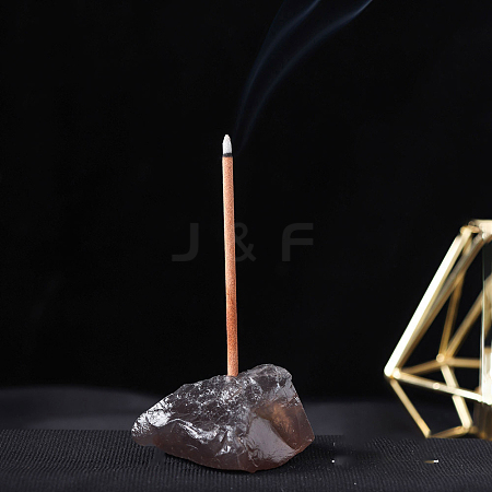 Natural Smoky Quartz Incense Burners INBU-PW0001-20D-1