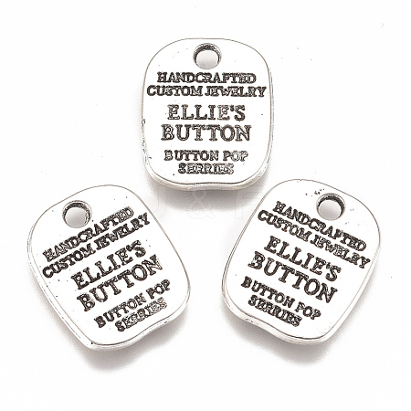 Alloy Quote Charms LS-PALLOY-F260-02AS-1