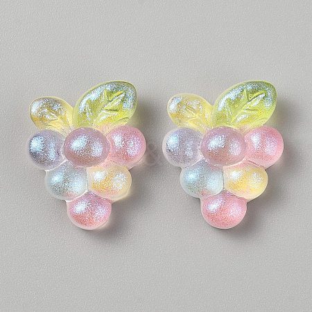 Opaque Resin Cabochons LS-CRES-CJC0011-001F-1
