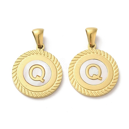 Ion Plating(IP) 304 Stainless Steel Pendants STAS-I204-Q-G-1