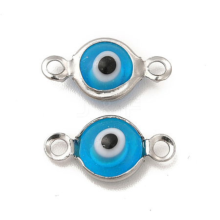 304 Stainless Steel Connector Charms STAS-G305-09P-06-1