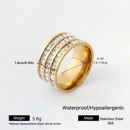 304 Stainless Steel Finger Rings for Women MF5435-1-1