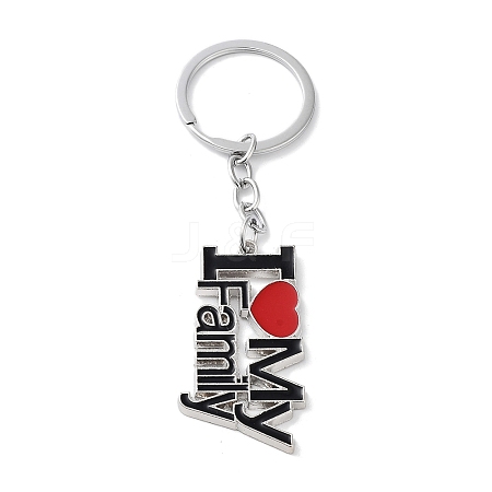 Alloy Enamel Keychains KEYC-P020-A04-1