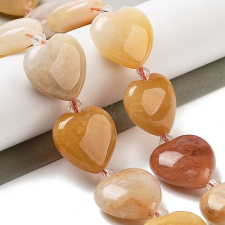 Natural Topaz Jade Beads Strands G-C150-A31-01-1