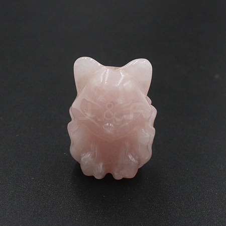 Natural Rose Quartz Carved Figurines Statues for Home Office Desktop Decoration PW-WG59EB0-04-1