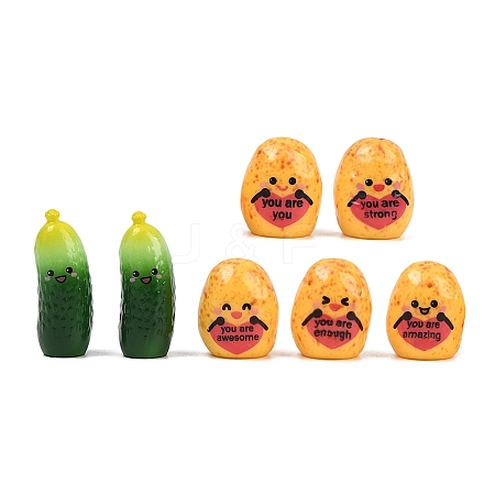 Resin Potato & Cucumber Display Decorations RE-CBA17C4-08-1