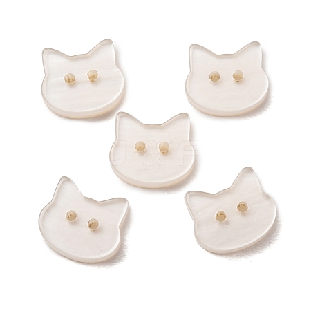 2-Hole Resin Buttons RE-CBA1807-03G-1
