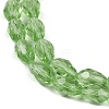 Transparent Glass Beads Strands EGLA-N013-T4mm-D13-3