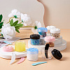 Cheriswelry Plastic Facial Mask Stick Cosmetic Spatula Scoop & Bottle DIY-CW0001-28-11