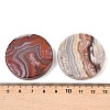 Natural Mexican Agate Pendants G-K381-11-3