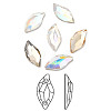 K9 Glass Rhinestone Cabochons RGLA-N002-08A-1