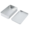 Tinplate Storage Boxs with Lids CON-WH20001-25A-7